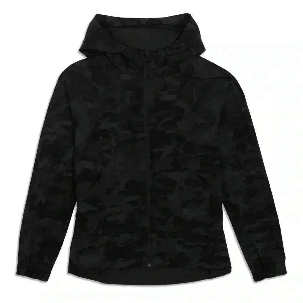 Lululemon Face Forward Camo Jacket size 6